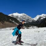 Mukti Mohan Instagram - ⛷the rush, the whoosh, the whoa, the wow..the sparkling wonder of it all🏔⛄️🎿 Thank you @milkyway_adventures @official_nomadictribes Aru Valley Kashmir