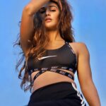 Mukti Mohan Instagram - That awkward moment when you’re wearing Nike’s and you can’t do it😆📵 @shaurya_bajpai