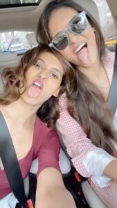 Mukti Mohan Instagram - Nothing 🪨 rocks better than two sisters on the road🚘👭 @mohanshakti