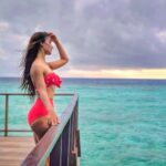Mukti Mohan Instagram - It hasn’t stopped raining since you left 🌧 . . . . You’re in Goa without me 🥺🏝 I was talking about @mohanshakti Aapko kya laga?🤨😅 📷 @mohanshakti Maldives