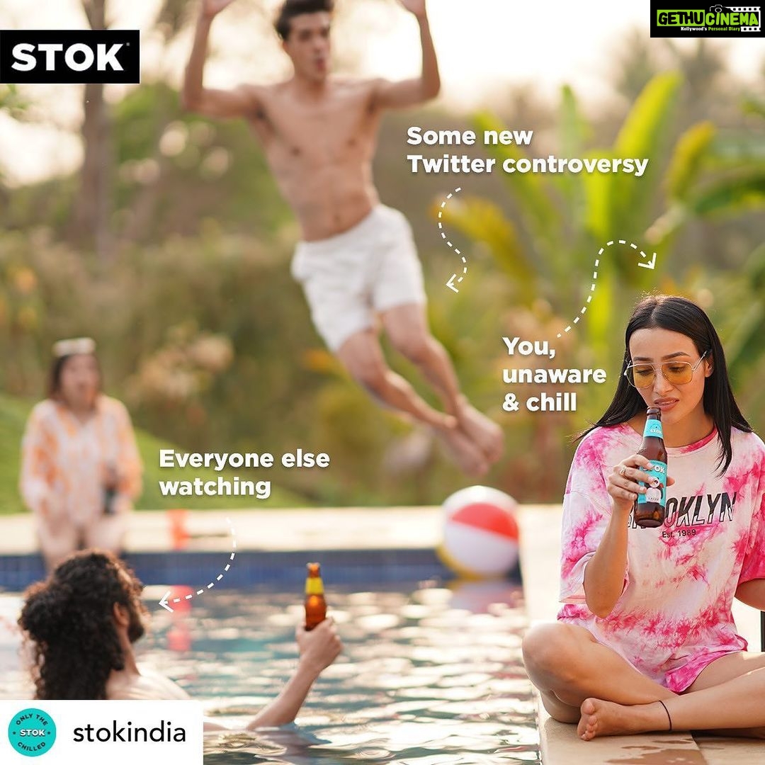 Nalini Negi Instagram - Posted @withregram • @stokindia #OnlyTheChilled don’t take offence. It’s too much work. . . . . #OnlyTheChilled #STOK #Beer #weekendvibes #beerstag #Beer #stokbeer #beerstagram #Beerlover #instabeer #beerporn #chilling #bar #beercan #cheers #chill #beers #brewery #drinks #beerme #beertography #beertime #drinklocal #positivevibes #chillingout #chillingvibes #beerlovers #weekendvibes #weekendgetaway #weekendtime