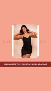 Nalini Negi Instagram - @nalininegi tries CARBON FACIAL at @adoreskinclinic Benefits of #carbonfacial 👇🏻 ✅ Reduces the P.Acnes bacteria responsible for acne. ✅ Shrinks sebaceous glands (oil producing glands). ✅ Given an even skin tone. ✅ Non-Invasive, Minimal Downtime & Zero Discomfort. . . . . For more information, Call us on: +91-7718809000 , +91-7718889040 , 022-49722244 . . . . . . #acne #acnetreatment #acnescars #papules #comodones #whiteheads #blackheads #pustule #nodule #acneskincare #acneproblems #acnehormonal #skincarespecialist #dermatologist #dermatology #acnesolution #carbonpeel #carbonlaser #carbonfacial