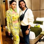 Navina Bole Instagram - #thankful 🤍 . . Thanks @navina_005 for your love 💝 Doing your makeup is like a "dream comes true"💫 . . Outfit: @komalraghanimukhi Stylish: @style_deintrepide #allaboutmakeup #celebrity #makeover #alighar #makeuplook #makeupartistoninstagram . . #compliment has taken my heart ❤️