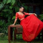 Navya Swamy Instagram - ❤️❤️❤️ Outfit @riya_designing_studio Photography @kishorekotumphotography