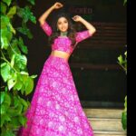 Navya Swamy Instagram - Pose… pose… pose… Outfit by @riya_designing_studio Photography @kishorekotumphotography #photoshoot #photoshootdiaries #model #lovemyjob #designer #designerwear #designerlehenga #indian #potd #instagood #instapic #blessed #thankful #navyaswamy