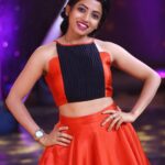 Navya Swamy Instagram - Happy Sunday🥰 Outfit @tasyacouture Designed by @mittu_reddy Hair @chinnahair_stylist Photo @paulino_pictures