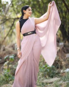 Navya Swamy Instagram - Because in the end we’re all just dreamers in an endless universe!!
Outfit designed by @riya_designing_studio