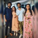 Navya Swamy Instagram - Gearing up for the release 😍😍😍 All excited… All smiles… ❤️❤️❤️ @suryavashistta @anikhasurendran @imarjundas