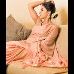Navya Swamy Instagram - You don’t need any reason to shine… shine for yourself✨ Outfit @shilpacouture H & M.U @thimmappa180 #photography #photoshoot #saree #sareelove #glitter #shineon #designer #designerwear #instapic #instagood #blessed #thankful #navyaswamy