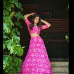 Navya Swamy Instagram - Pose… pose… pose… Outfit by @riya_designing_studio Photography @kishorekotumphotography #photoshoot #photoshootdiaries #model #lovemyjob #designer #designerwear #designerlehenga #indian #potd #instagood #instapic #blessed #thankful #navyaswamy