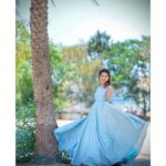Navya Swamy Instagram - Twirling in this beautiful gown by @tasyacouture ❤️❤️ Pictures by @futureframesphotography H & M.U @chinnahair_stylist #dolledup #sridevidramacompany #etv #event #show #gown #designer #ootd #instapic #instadaily #blessed #thankful #navyaswamy