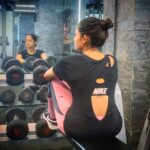 Navya Swamy Instagram - It’s the work you do when no one is watching that prepares you to shine when everyone is✨⚡️💫 #gymlife #gymmotivation #gymgirl #gymrat #workout #workoutmotivation #workouttime #focus #stayconsistent #instapic #instadaily #instamood #blessed #thankful #navyaswamy 28 Fitness Hyderabad