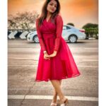 Navya Swamy Instagram - ❤️Bless the people that chases nobody, needs no validation & minds their own!! Outfit by @shilpacouture #midweek #midweekvibes #midweekgyan #highway #highwayphotography #ootd #instabliss #instapic #instagood #blessed #thankful #navyaswamy
