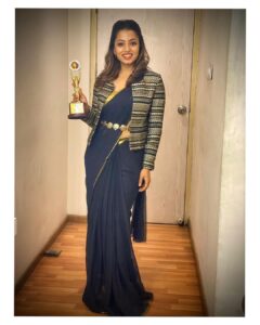 Navya Swamy Instagram - Wow! “BEAUTY OF THE YEAR 2020”... sounds so cool right? Wouldn’t have been possible without your constant love and support... Thank you my lovelies... Thank you Thank you Thank you... Can’t thank you all enough...🥰🥰🥰
#award #awardnight #beautyoftheyear #lifeofanactress #love #bliss #boost #myfuel #overwhelmed #couldnthaveaskedformore #instagram #instapic #blessed #thankful #navyaswamy