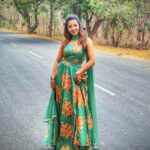 Navya Swamy Instagram - Pastel shades & floral prints- Yes Please 💁🏻‍♀️ I’m all in for floral anytime🌸 Outfit by @riya_designing_studio #lehenga #lehengalove #lehengafashion #floral #flowers #chic #summercollection #instapic #instagood #blessed #thankful #navyaswamy