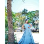 Navya Swamy Instagram - Twirling in this beautiful gown by @tasyacouture ❤️❤️ Pictures by @futureframesphotography H & M.U @chinnahair_stylist #dolledup #sridevidramacompany #etv #event #show #gown #designer #ootd #instapic #instadaily #blessed #thankful #navyaswamy