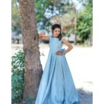 Navya Swamy Instagram - Twirling in this beautiful gown by @tasyacouture ❤️❤️ Pictures by @futureframesphotography H & M.U @chinnahair_stylist #dolledup #sridevidramacompany #etv #event #show #gown #designer #ootd #instapic #instadaily #blessed #thankful #navyaswamy