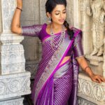 Navya Swamy Instagram - Make them wish They Had You! #beyourself #saree #sareeislove #sareelove #sareeaffair #silksarees #traditional #indian #weekendpost #instagram #thankful #blessed #navyaswamy Ramoji Film City
