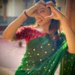 Navya Swamy Instagram - Meenakshi finished five successful years and turned in to six today. Oh what a journey it has been!!! Thank you for every clap and pat which fuelled this long and joy ride. Thank you... Thank you... Thank you...❤️❤️❤️ #naaperumeenakshi #tvserial #serial #etv #etvtelugu #telugu #fiveyears #succesfuljourney #love #milestone #actress #acting #lifeofanactress #memorable #mostfavorite #alwaysclosetomyheart #blessed #thankful #navyaswamy Ramoji Film City