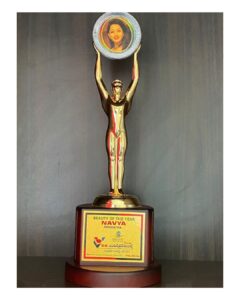 Navya Swamy Instagram - Wow! “BEAUTY OF THE YEAR 2020”... sounds so cool right? Wouldn’t have been possible without your constant love and support... Thank you my lovelies... Thank you Thank you Thank you... Can’t thank you all enough...🥰🥰🥰
#award #awardnight #beautyoftheyear #lifeofanactress #love #bliss #boost #myfuel #overwhelmed #couldnthaveaskedformore #instagram #instapic #blessed #thankful #navyaswamy