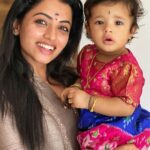 Navya Swamy Instagram - Happy birthday Puttamma😘 can’t believe you’re 1 already. Time definitely flies. May God bless you with lots and lots of years, health and may he guide you every step of the way. Akka loves you Bhoomi🥰 Happy to be here with you celebrating you❤️