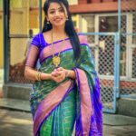Navya Swamy Instagram - Happy Ugadhi everyone🥰 May you have a new year filled with love, laughter, good health, joy & fulfilment❤️