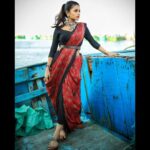 Navya Swamy Instagram - If you’re not willing to fight for what you believe in, then don’t ever get into the ring!! Outfit @yoshnasbyela Jewellery @bcos_its_silver #throwback #chennai #chennaidiaries #kasimedu #photoshoot #instapic #blessed #thankful #navyaswamy