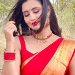Neha Gowda Instagram - Working with Gombe was such a beautiful moment !! Thank you so much for giving me this opportunity!! Totally loved working with you ♥️♥️♥️ MakeUp by Pavithra Kalmath