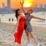 Neha Gowda Instagram - My best travel partner !!! @sonugowda #sister #travel #thailand #pattaya #bangkok #phuket #trip #loveyou #fun