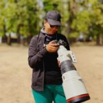Neha Gowda Instagram - Sony alpha 1 Sony 400mm This camera caught all our wildlife visuals throughout our safari journey in Kanha!! Usually photographers are really possessive about their cameras, like they literally carry them like their babies, but Dr. Shashank did allow us to use his camera very generously, I really wanna thank him wholeheartedly for letting us share his passion through our visuals too, and this camera captures way more deep pictures and animal movements through its high resolution, much more than one's eyes could witness and yeah, the shutterbug in me was really happy capturing those scenic beauty.!! I can't wait to share those clicks which I have captured during our safari, but the thing is our fellow kanmani(Anu) hasn't sent those pictures fully🙄because I dint have enough memory in my phone 🤣 Anyway, it's okay😜 I'm DEMANDING her to post those pictures in her profile with due credits 😉 #kanmanisinkanha Kanha National Park