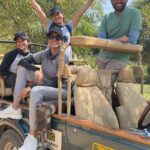 Neha Gowda Instagram - Few scenes from kanha trip #Nofilter #nomakeup Jus filled with passion and love !!❤️ #kanmanisinkanha Many are asking for what does this hashtag mean 😜 So it’s kanmanis in kanha!!! #selflove In frame @anupamagowda kanmani @ishitavarsha_official kanmani @neharamakrishna kanmani Kanha National Park