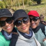 Neha Gowda Instagram – Few scenes from kanha trip 

#Nofilter 
#nomakeup 

Jus filled with passion and love !!❤️

#kanmanisinkanha 

Many are asking for what does this hashtag mean 😜
So it’s kanmanis in kanha!!! 
#selflove 

In frame @anupamagowda kanmani
@ishitavarsha_official kanmani
@neharamakrishna kanmani Kanha National Park