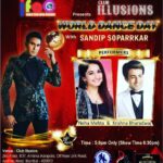 Neha Mehta Instagram – #world#dance#day#illusion#club#sandeepsoparkar#krishnabhardwaj #happy #fun #excited