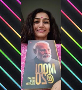Neha Mehta Instagram - It was a privilege to host Shri Siddharth Patel, I thank him for gifting me this wonderful book ‘Modi 2.0: Beyond the Ordinary’.

The book captures one of India's greatest Prime Ministers – Shri Narendra Modi, his struggles & achievements, his spiritual journey, the men, the women in his life, his friends & foes. Once during an address, the PM said, “A son of a poor man is standing in front of you today. This is the strength of a democracy,” & it is this quality of Narendra Modi that makes him the people’s Prime Minister.

I am inspired by his grit to make India one of the greatest countries in the world. As Modiji once said, "the nation should move towards one target, one direction, one intention and one decision.” 🇮🇳