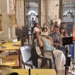 Neha Mehta Instagram - Derasar seva, ghatkoper Devang sir Neha SK Mehta Chirantan Bhatt, Parin shah' 'ishq India Company' 🎬 pic courtesy prachi mehta. 🌈