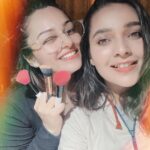 Nehalaxmi Iyer Instagram - I love doing Make up but I love this Girl even more 🫶🏻🤍 she keeps motivating me to make more YouTube Vlog and so we shot this fun and candid Make up Vlog. The link is in the Bio. I Tried doing everyday Dewy make up so checkout the Vlog and let me know how you like it. Show the Vlog some love and keep Ke motivated 🤍🤍🤍 Link in Bio Like, Share & Subscribe to you my channel - NehalaXmi Iyer Vlogs . . . . . . . . . . . . . . . . . . . . . . . . . . . . . . #youtube #youtubevideo #vlog #youtubechannel #ishqbaaz #explore #trending #trendingnow #mansisrivastava #saavikisavaari #instadaily #instamakeup #instagood #dewymakeup #makeuphacks #skincare #skincareproducts #colorbar Mumbai, Maharashtra