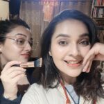 Nehalaxmi Iyer Instagram - I love doing Make up but I love this Girl even more 🫶🏻🤍 she keeps motivating me to make more YouTube Vlog and so we shot this fun and candid Make up Vlog. The link is in the Bio. I Tried doing everyday Dewy make up so checkout the Vlog and let me know how you like it. Show the Vlog some love and keep Ke motivated 🤍🤍🤍 Link in Bio Like, Share & Subscribe to you my channel - NehalaXmi Iyer Vlogs . . . . . . . . . . . . . . . . . . . . . . . . . . . . . . #youtube #youtubevideo #vlog #youtubechannel #ishqbaaz #explore #trending #trendingnow #mansisrivastava #saavikisavaari #instadaily #instamakeup #instagood #dewymakeup #makeuphacks #skincare #skincareproducts #colorbar Mumbai, Maharashtra