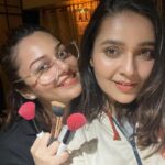 Nehalaxmi Iyer Instagram - I love doing Make up but I love this Girl even more 🫶🏻🤍 she keeps motivating me to make more YouTube Vlog and so we shot this fun and candid Make up Vlog. The link is in the Bio. I Tried doing everyday Dewy make up so checkout the Vlog and let me know how you like it. Show the Vlog some love and keep Ke motivated 🤍🤍🤍 Link in Bio Like, Share & Subscribe to you my channel - NehalaXmi Iyer Vlogs . . . . . . . . . . . . . . . . . . . . . . . . . . . . . . #youtube #youtubevideo #vlog #youtubechannel #ishqbaaz #explore #trending #trendingnow #mansisrivastava #saavikisavaari #instadaily #instamakeup #instagood #dewymakeup #makeuphacks #skincare #skincareproducts #colorbar Mumbai, Maharashtra