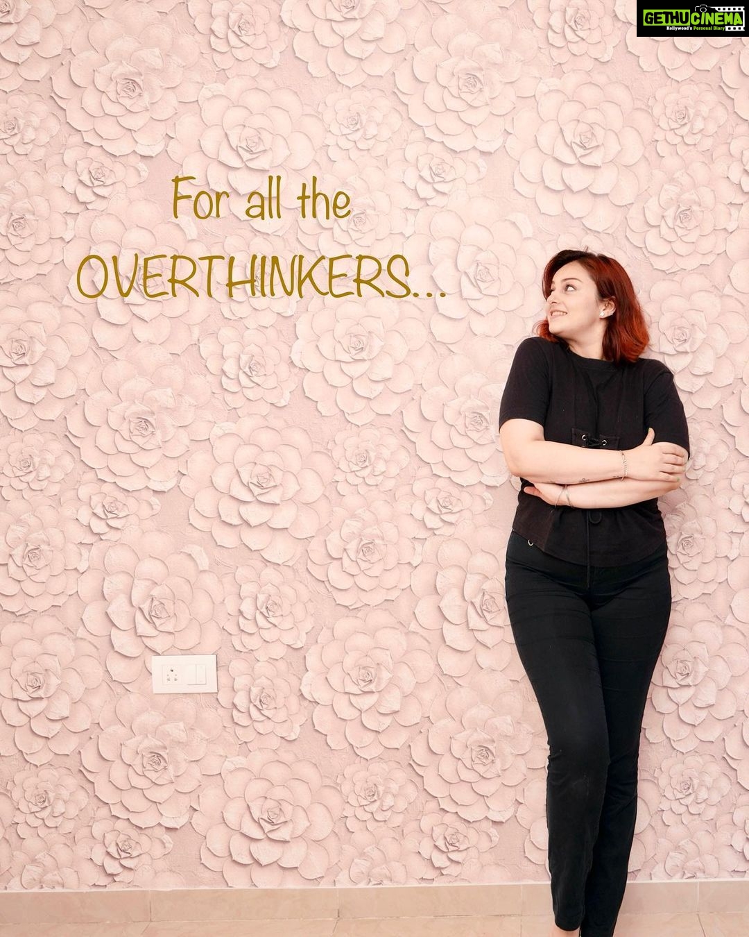 Nehalaxmi Iyer Instagram - Dear Fellow Overthinkers, This one is for all of us✨✌🏻 . . . . . . . . . . . . . . . #riseandgrind #riseandshine #strongwomen #higherself #healingvibrations #selflovequotes #selfcarethreads #eyes #girlsofinstgram #india #ishqbaaz #instadailyphoto #instadaily #mumbai #journaling #mentalhealthquotes #explore #selfhelpquotes #overthinker #overthinkingquotes #anxietyrelief #selfhelpquotes #selfhelp Mumbai, Maharashtra