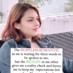 Nehalaxmi Iyer Instagram – The Hopeless Romantic is waiting for these words to be spoken to me, but the Realist in me forces me to keep my expectations low and my Heart on a Leash.
Are you a Hopeless Romantic or A realist? Mahableshwar ,panchgani Hill Views