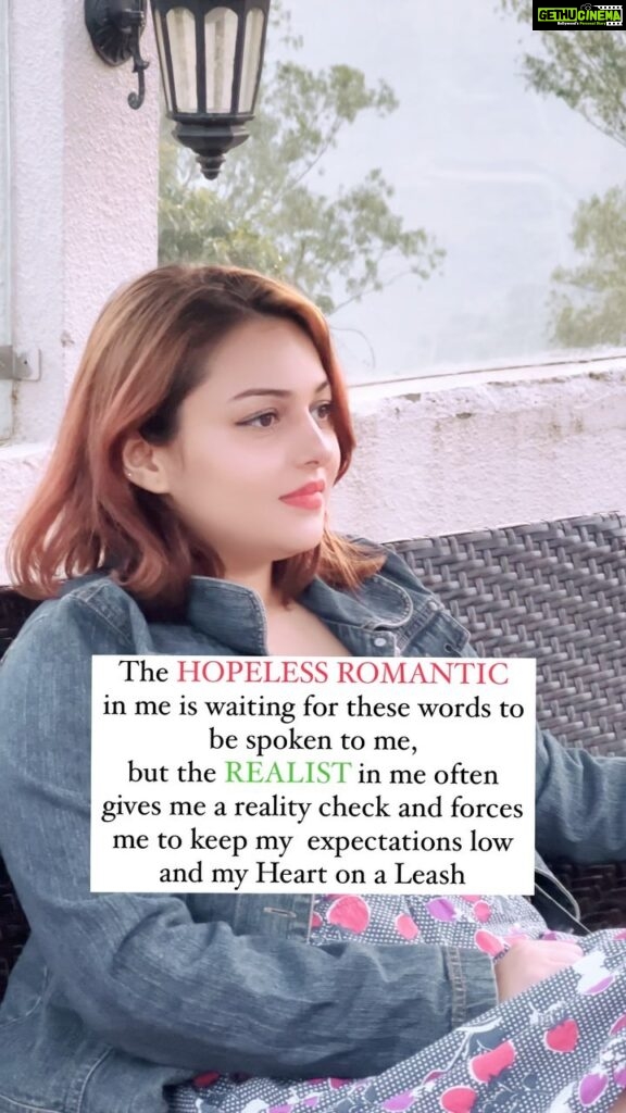 Nehalaxmi Iyer Instagram - The Hopeless Romantic is waiting for these words to be spoken to me, but the Realist in me forces me to keep my expectations low and my Heart on a Leash. Are you a Hopeless Romantic or A realist? Mahableshwar ,panchgani Hill Views
