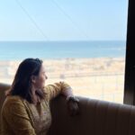 Nehalaxmi Iyer Instagram - The sea, once it casts its spell, holds one in its net of wonder forever. I’m in awe of this beautiful view of the blue Sea from @thegrandladhukara My suite had an amazing view of the Arabian Sea and the Dwarka beach. Dwarka - the Kingdom of Krishna