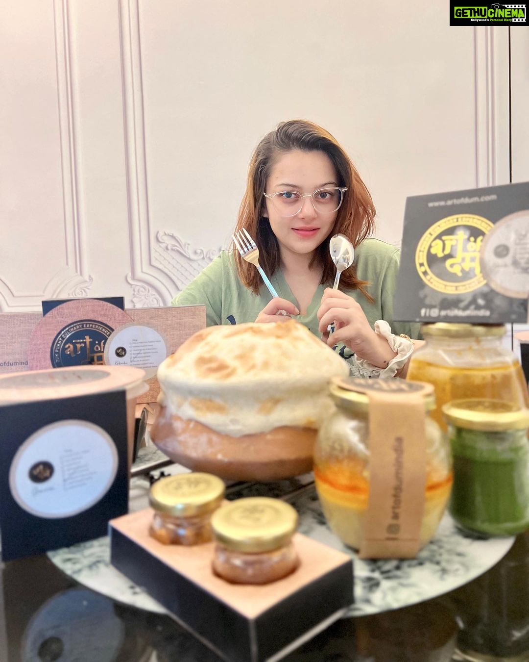 Nehalaxmi Iyer Instagram - Millions of Emotions in a Single Word - BIRYANI ππ₯π² Keep calm and add the Dum to your Biryani with @artofdumindia Iβve ordered my Biryani from Art of Dum Malad but the is great news is that they are now open in Powai too π . . . . . . . . . . . . #biryani #biryanilove #vegbiryani #biryanirecipe #dumbiryani #artofbiryani #mumbai #malad #powai #biryanilovers #foodiesofindia #foodiesofinstagram #foodies #indiancuisine #mumbaifoodie #mumbaifoodies #foodgram #instafood #instagood #explore #ishqbaaz #ishqbaazforever India