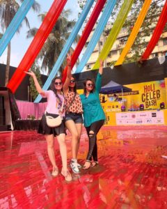 Nehalaxmi Iyer Instagram - H•O•L•I ‘23 🌈 - REAL HOLi - Aamchi Mumbai