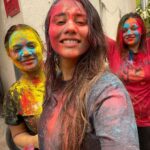 Nehalaxmi Iyer Instagram - H•O•L•I ‘23 🌈 - REAL HOLi - Aamchi Mumbai