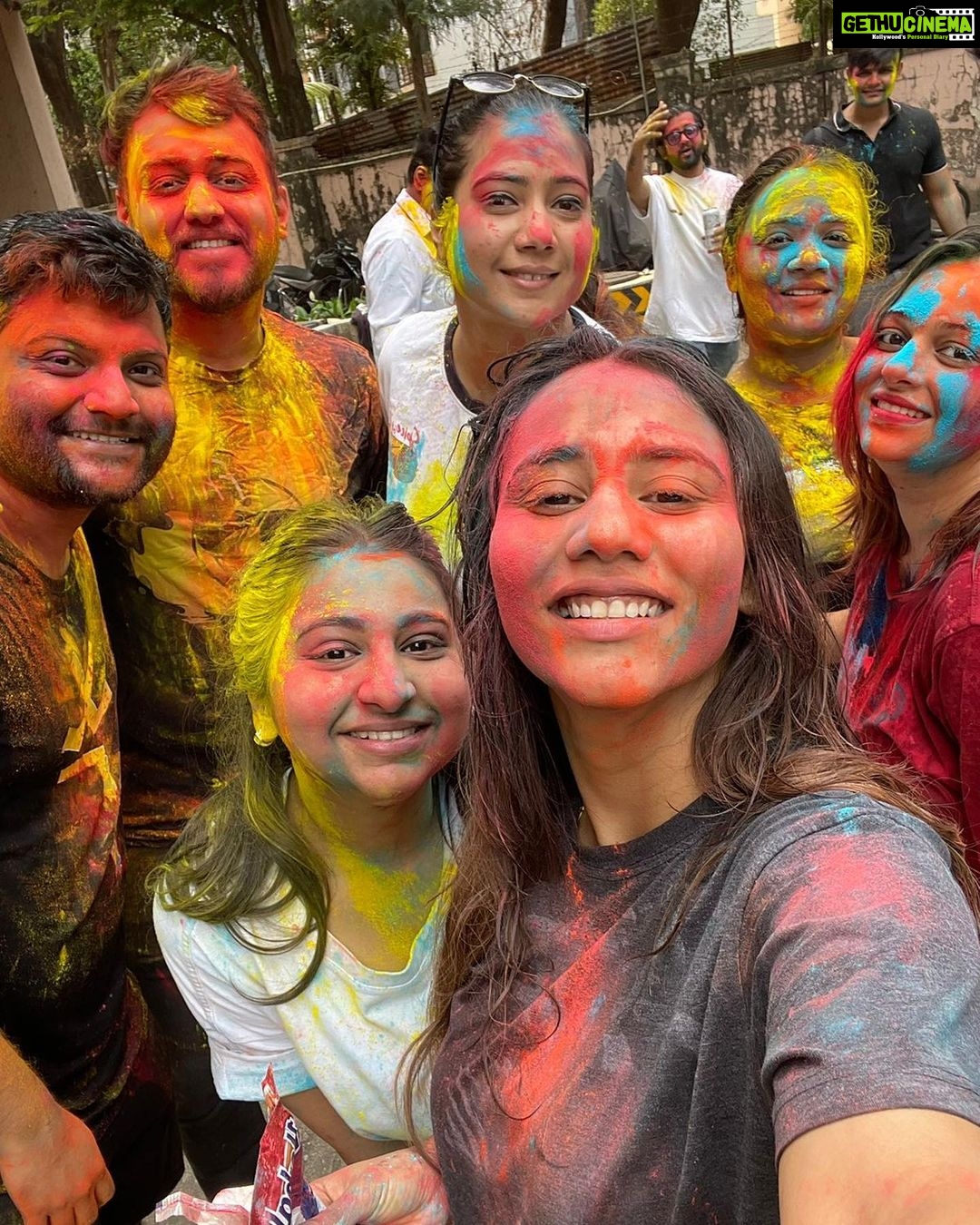 Nehalaxmi Iyer Instagram - H•O•L•I ‘23 🌈 - REAL HOLi - Aamchi Mumbai