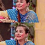 Nehalaxmi Iyer Instagram - Happy Holi! 🌈🎨 REEL HOLI 🌈 . . . . . . #ishqbaaz #happyholi #holi2023 #holibash #rangbarse #domeafavourletsplayholi #holisong #holisongs #holiparty #organicholi #organiccolor #herbal #indianfestivals #explore #instadaily #instafestival Mumbai, Maharashtra