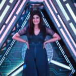 Nimeshika Radhakrishnan Instagram - 💙be Where u Breath Free 🧿 p.v @k.b_aravind