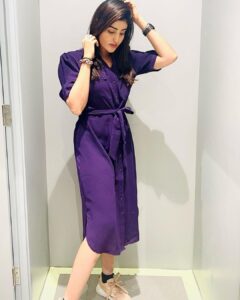 Nimeshika Radhakrishnan Instagram - Access to my energy is a privilege 🔥💜