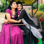 Nimeshika Radhakrishnan Instagram – ❤️ur most loved Meera & Preethi  @akshitha_bopaiah Green Coconut Resort, Chennai